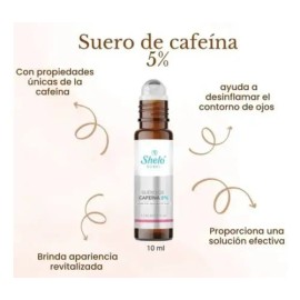 Sueros De Cafeína +gel Vitaminado+parches De Colageno Shelo