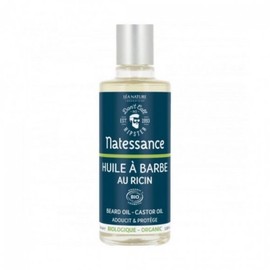 Natissance Organic Castor Beard Oil 100ml / 네이트상스 유기농 캐스터 비어드 오일 100ml