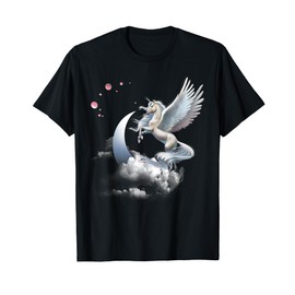 Unicorn or Pegasus Flying Horse T-Shirt