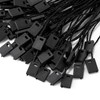ZZRANYE 7 Inch 1000Pcs Black Nylon Hang Tag String Snap