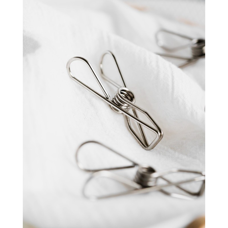 Seymour's Stainless Steel Pegs 40 Pack