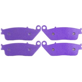 OCPTY Carbon Fiber Brake Pads Front and Rear FA196 Fits for Buell Blast 2002-2007 2 pairs brake pads