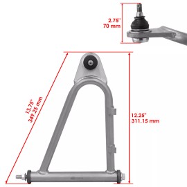 Caltric Front Upper Left A-Arm for Yamaha Banshee 350 YFZ350 1991-2006