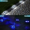 SIEDiNLAR Solar Driveway Lights Outdoor 4 Modes 40 LEDs Deck