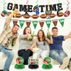 20Pcs Football Party Decorations - Banner, Hanging Swirl, Honeycomb