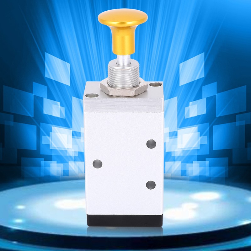Air Valve TwoPosition ThreeWay Hand Valve Aluminum Alloy Pneumatic Tool