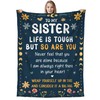 WRAPIX Sister Gifts for Women - Life is Tough But