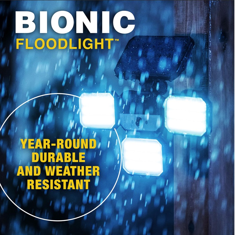 Bionic Floodlight Deluxe Solar Light Outdoor Waterproof Patio Light Motion
