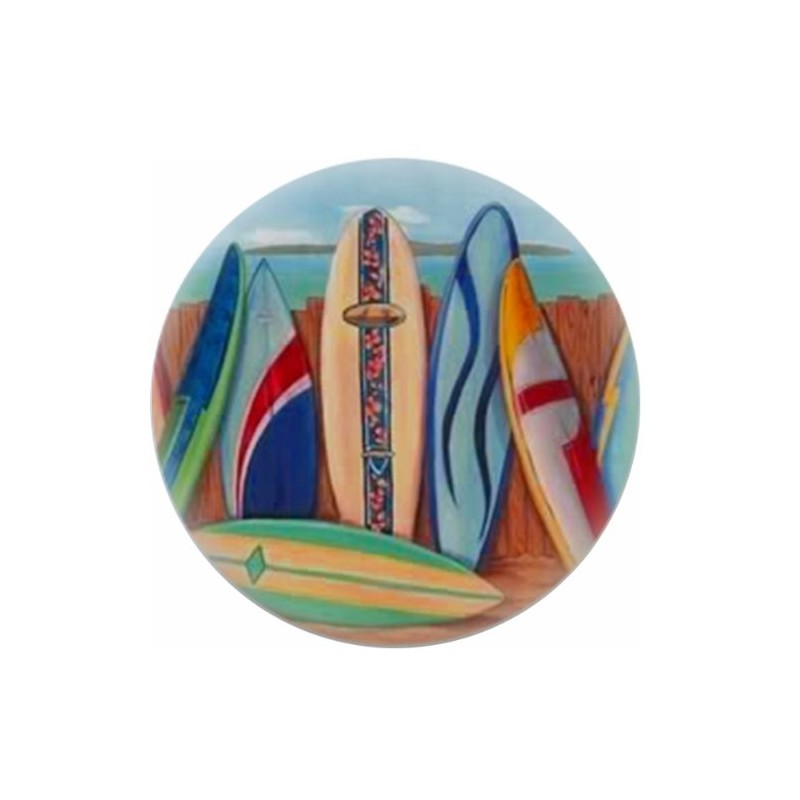 Carolina Hardware and Decor 1848 Surfboards Ceramic Cabinet Drawer Knob