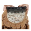Regency Ponytail Hairpiece with Bow Spiral Curl,Historical Colonial Lady Costume