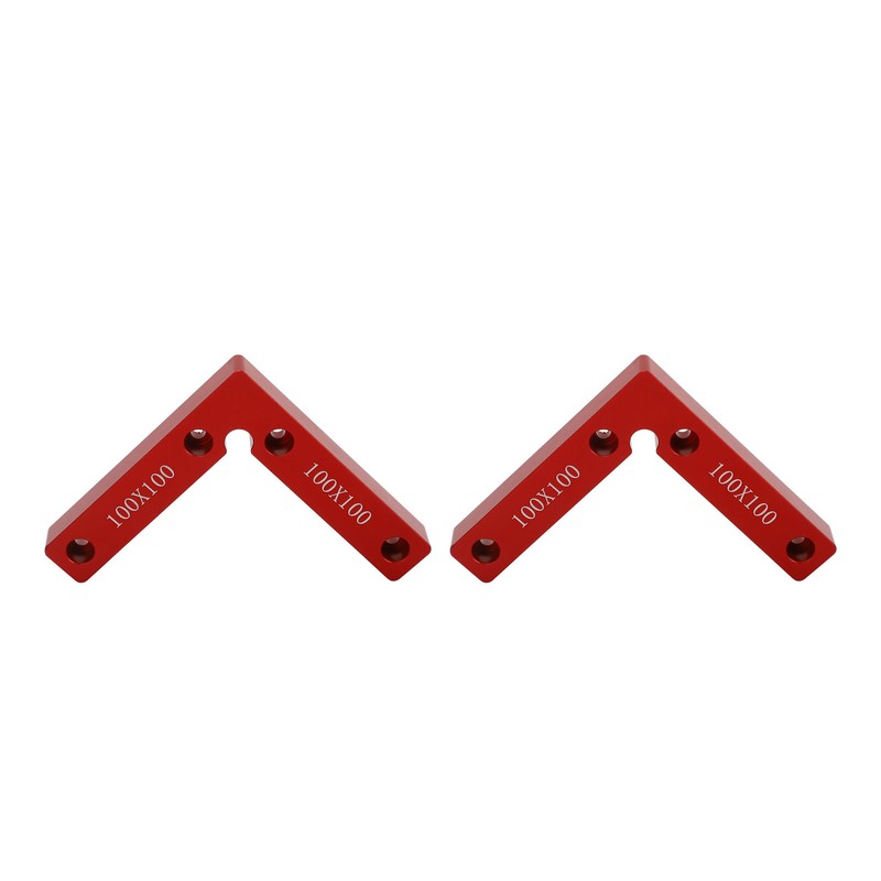 90 Degree Positioning Square 100x100mm Right Angle Clamp Aluminum Alloy