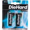 DieHard Long Lasting Alkaline Batteries 9 Volt - 2 Pack