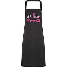Hippowarehouse Australian princess Apron kitchen cooking painting DIY onesize adult