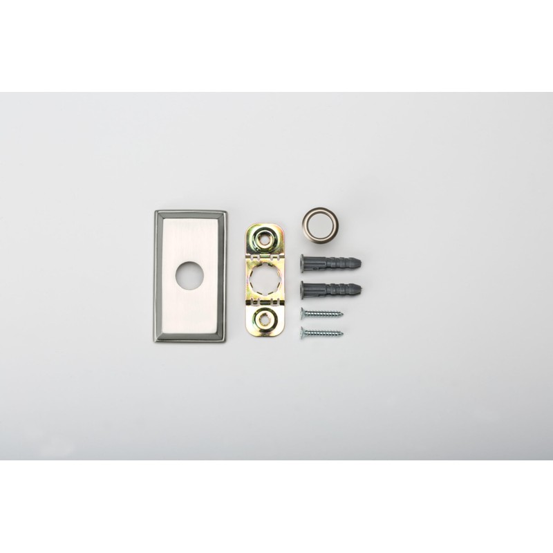 Baldwin 4860 3" x 1-1/2" Illuminated Rectangular Door Bell from