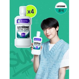 Listerine Healthy Bright 750mlx4 / 리스테린 헬씨 브라이트 750mlx4