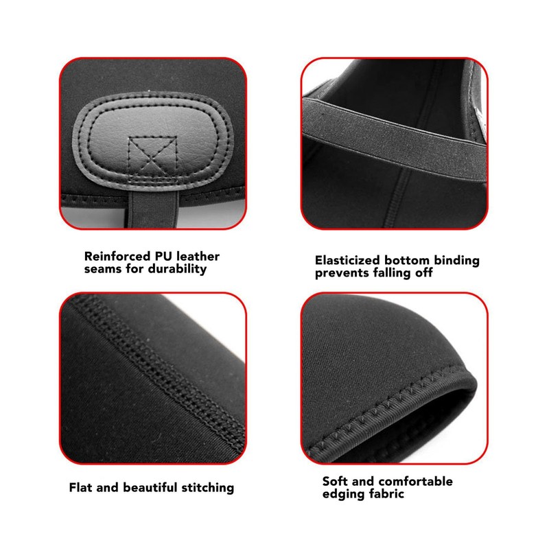 Neoprene Ski Boot Covers, Warm Windproof Snow Shoes Protector with