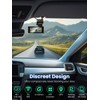 TINAZEOK Dash Cam Front and Rear 4K+2.5K, 5GHz WiFi GPS,