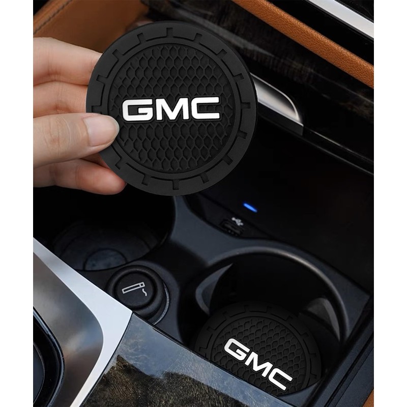 Car Cup Holder Coaster for GMC Silicone Cupholder Coaster,Car Interior