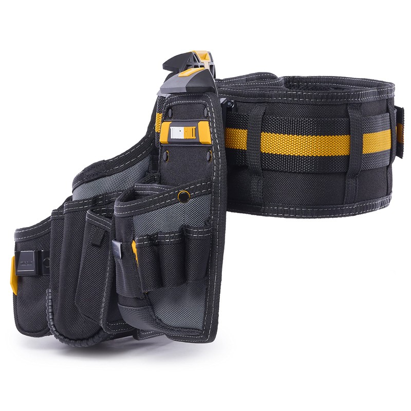 ToughBuilt ClipTech Series – 3-Piece Handyman Tool Belt Set, Modular