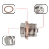 M18*1.5 Magnetic Oil Drain Plug, Stainless Steel Drain Plug with