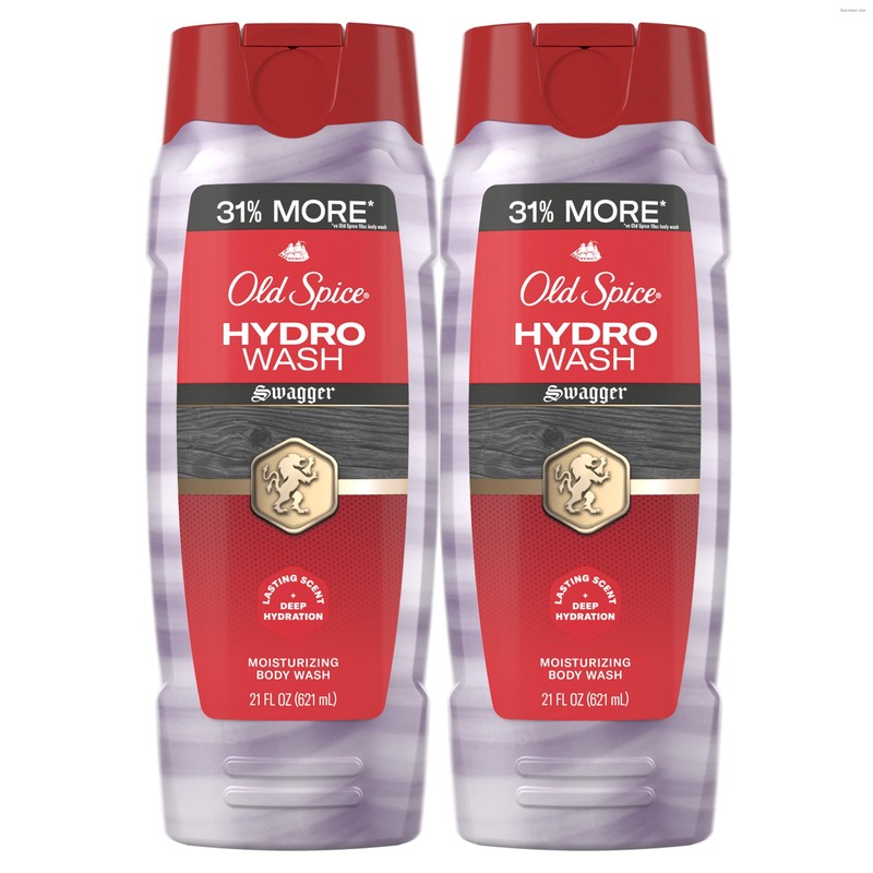 Old Spice Body Wash for Men Moisturizing Hydro Wash, Swagger