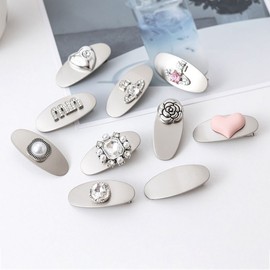 DIY Hairpin Making Supplies / Hair Accessory Materials cd100 Xiaohua 200ea