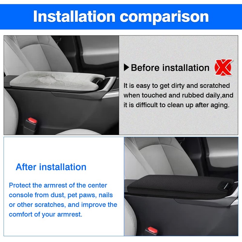 Autorder Center Console Cover for 2023 2024 2025 Toyota bZ4X