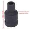 DEWIN Square Tap Socket, 1/2 in Drive M10 Cr Molybdenum