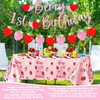 Tegeme Berry First Birthday Decor Strawberry 1st Birthday Decorations for