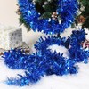 Bluelves Christmas Garlands, 4 Pieces Tinsel Garland, 2 m Tinsel
