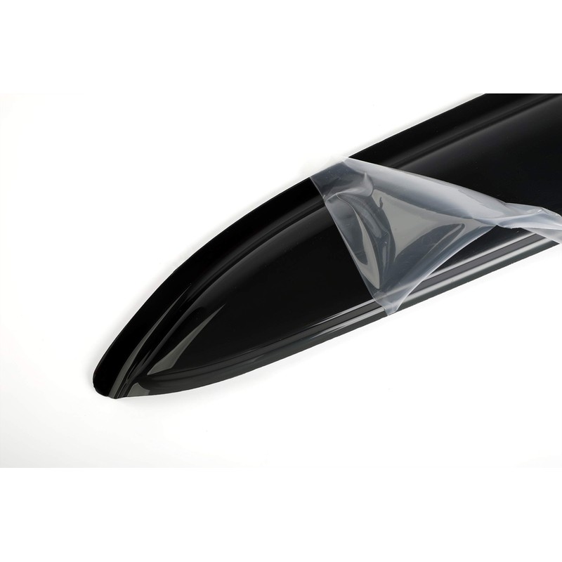 Puermto Side Window Wind Vent Deflector, 4pcs Outside Mount Style