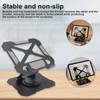 HUANR Tablet Holders, 360° Rotation Tablet Holder, Aluminium Alloy, Height