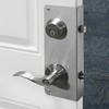 Prime-Line U 10546 Stainless Steel Lock and Door Reinforcement Plate
