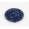 Victor RW107BL Octopus & Fish Trivet Blue, Cast Iron