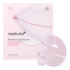 🔥 Mascarilla facial en gel de colágeno rosa medicube pprn 28 ml  Vitaminas y Minerales