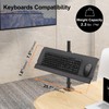Keyboard Tray Pole Mount - PUTORSEN Keyboard Mount fits Most
