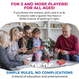 QUOKKA Who Knows Better? - Biology - Family Card Trivia Game | Fun Learning & Educational Questions for Families | Suitable for Boys & Girls