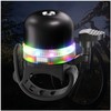 Bike Bell Bicycle Bell with RGB Lights: Crisp Loud Melodious