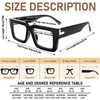REAVEE 3 Pack Oprah Style Reading Glasses for Women Men,