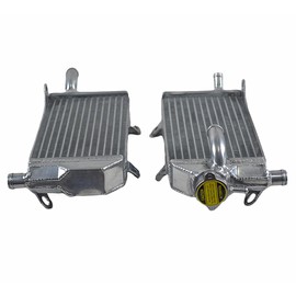 Left and Right Aluminum Radiator for 2021-2025 Honda CRF450R CRF450RWE CRF450RX 2022 2023 2024