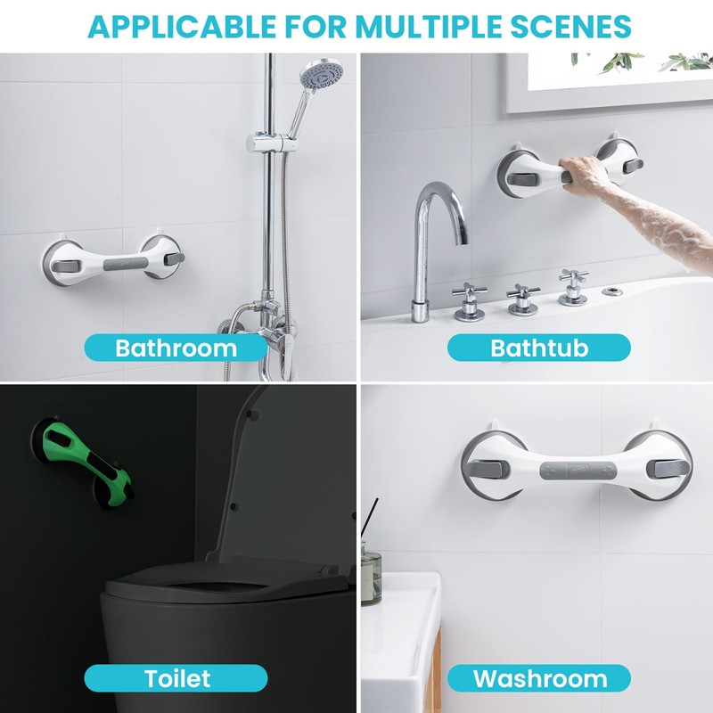 TAILI Grab Bars for Seniors Glow in the Dark, Max