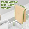 Ewaiira Stainless Steel Sink Caddy, Sponge Holder for Kitchen Sink