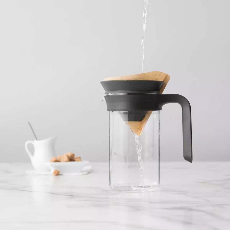 Chef'n Chef’n, 3-in-1 Cold Brew Glass Coffee Cold Brew, Pour