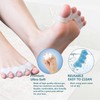 12 Pack Toe Separators to Correct Bunions,Bunion Corrector for Women