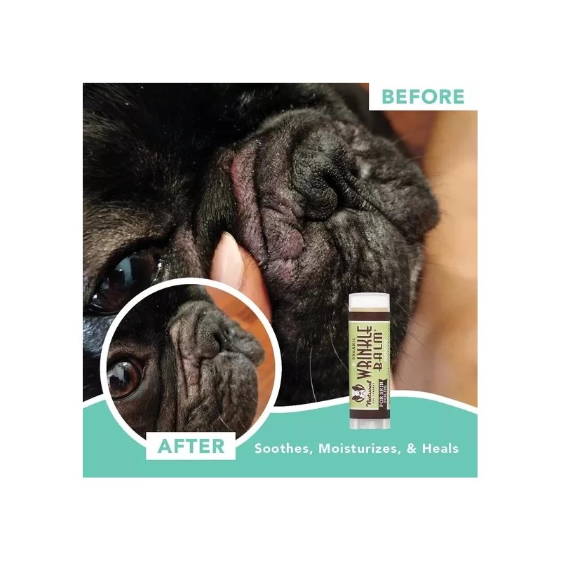 Natural Dog Company Wrinkle Arrugas Perro Balsamo .15oz