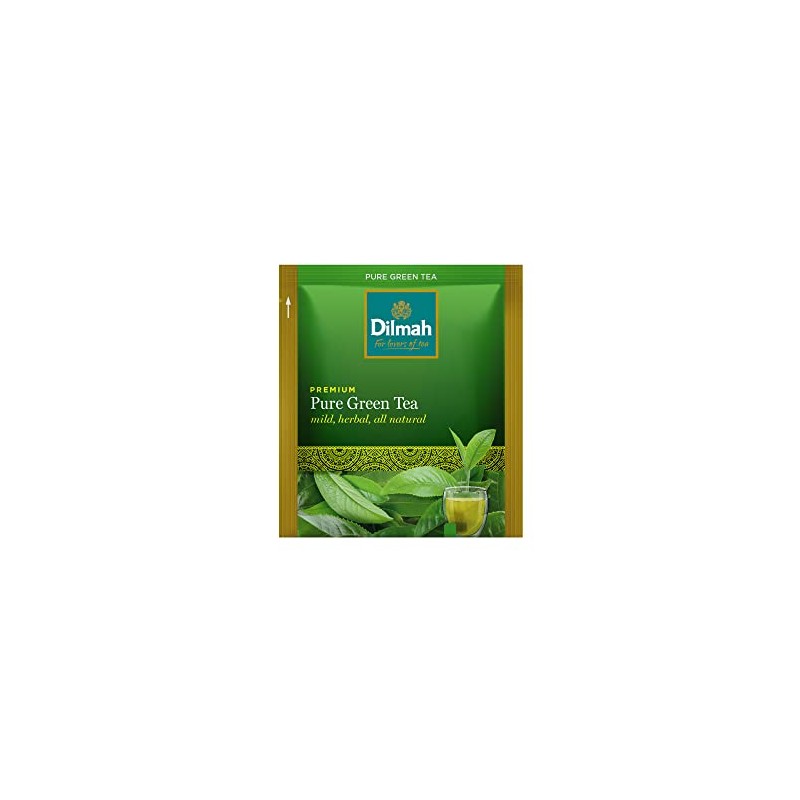 Dilmah All Natural Green Tea Pure Green - Caja con
