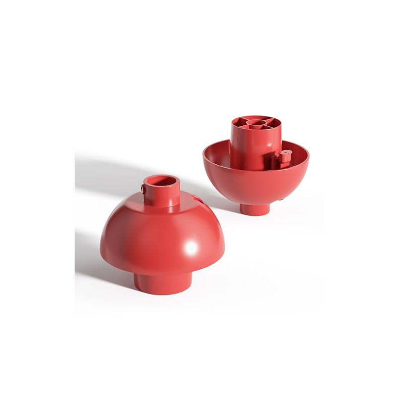 LongPlus® Ant Moat for Hummingbird Feeders, 1 Pack Red, Ant
