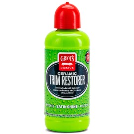 Griot's Garage Ceramic Trim Restorer for Car Detailing, Ceramic-Infused Coating for Exterior and Interior Plastics, Vinyl, and More, 10944, 16oz
