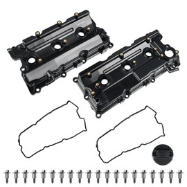 WATERWICH Engine Valve Cover with Gasket & Bolts Compatible with Nissan Pathfinder Infiniti QX4 3.5L 2002 2003 2004 Replacement for 13264-5W500 13264-5W510 13264-5W51A