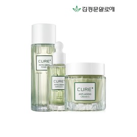 Half Club / Kim Jung Moon Aloe Cure Phyto Green Toner + Ampoule + Anti-aging Cream / 김정문알로에큐어 피토그린 토너+앰플+안티에이징크림